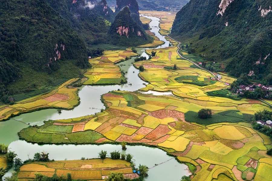 Less visited destination Vietnam