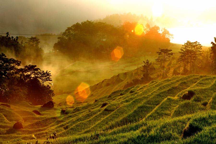 Puluong retreat Vietnam view