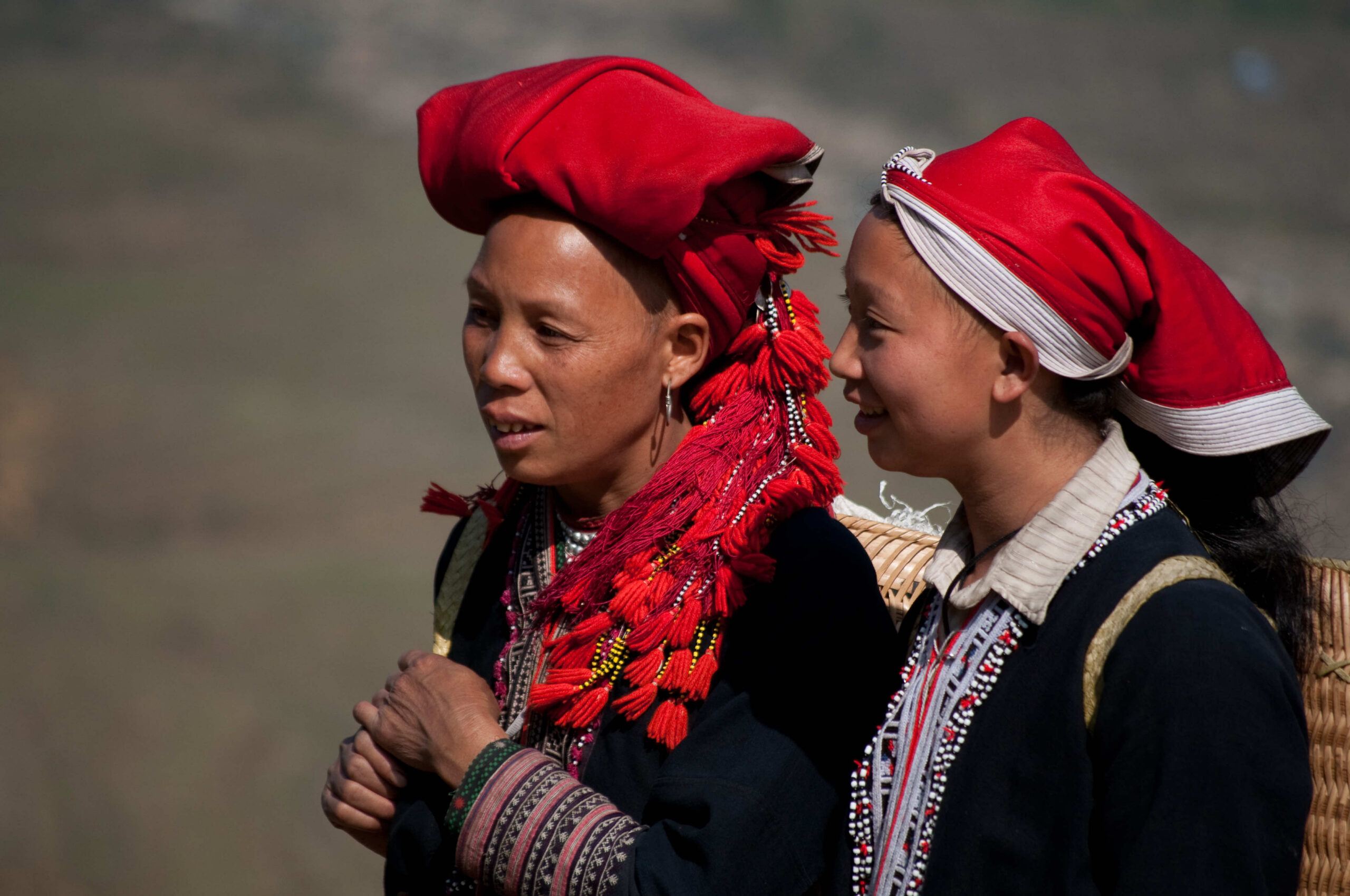 Red Dao Headgear
