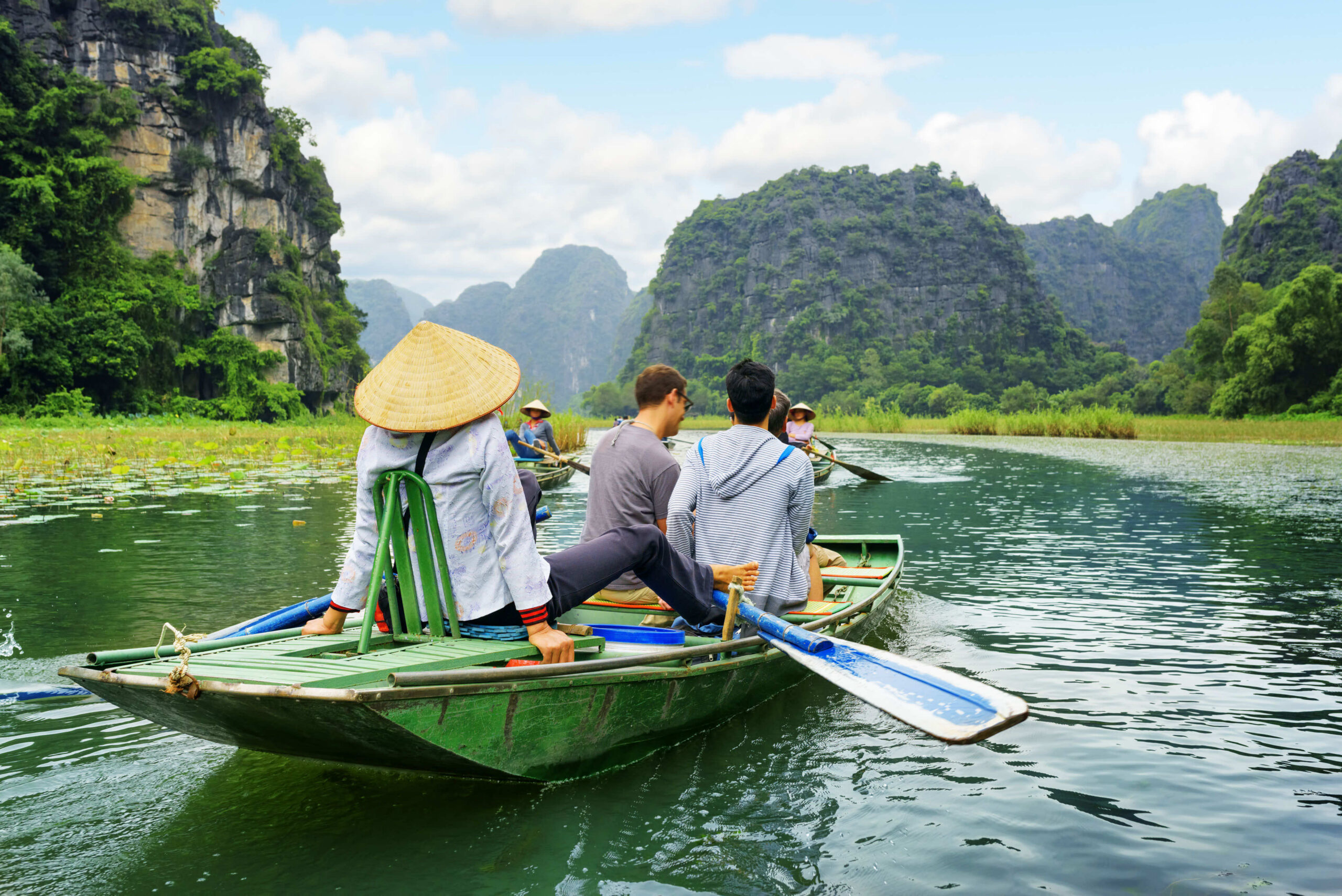 Tam Coc Rowing Boat