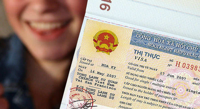Vietnam visa 800