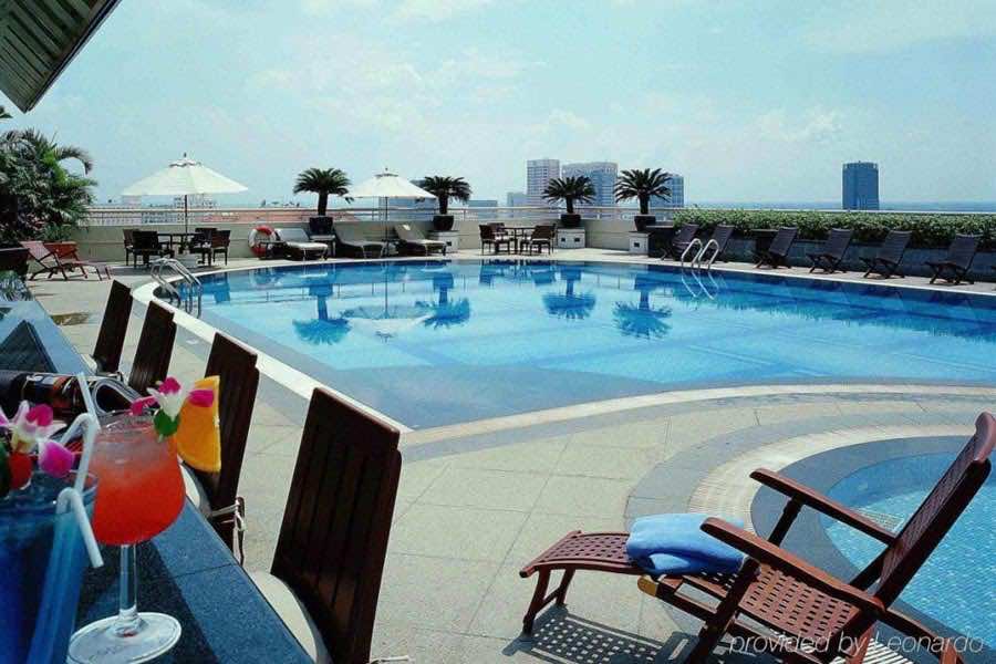 luxury hotel in saigon with swimming pool
